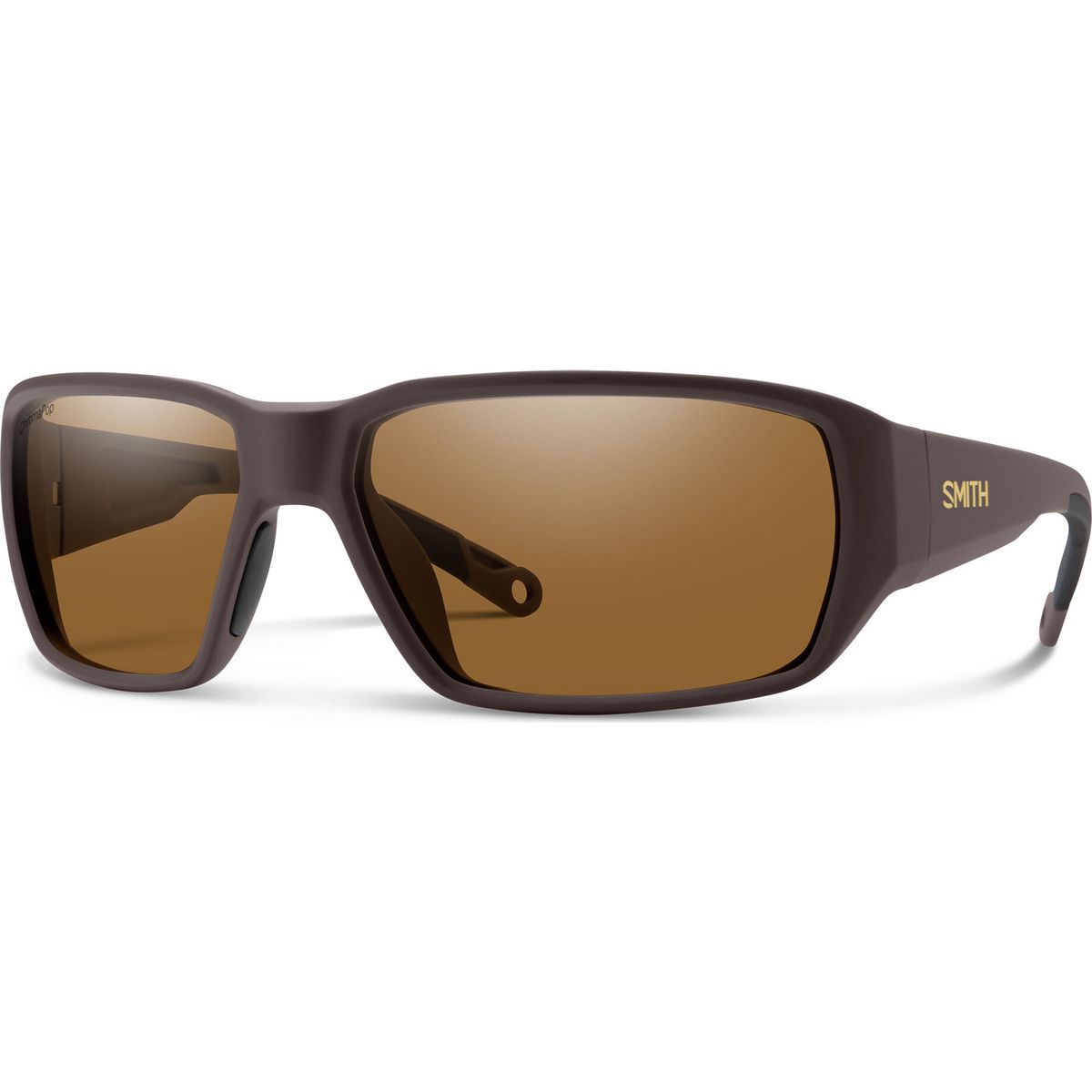 Smith Hookset matte mississippi mud chromapop glass polarized brown (79U-62L5) 20676879U62L5