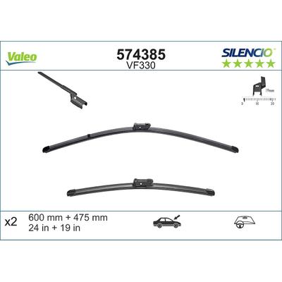 Valeo Wischblatt [Hersteller-Nr. 574385] für VW, Skoda, Lynk & Co