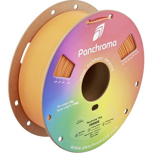Polymaker CA19008 Panchroma Filament PLA Highspeed Filament 1.75 mm 1000 g Orange 1 St.