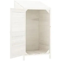 vidaXL, Gartenhaus + Gartenschrank, Lameletta