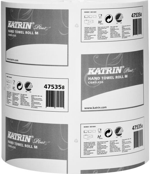Katrin Plus M Centerfeedrulle   1-Lag   6 Rl.