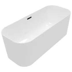 Villeroy & Boch Finion freistehende Badewanne Quaryl Weiß Alpin Länge 1700 Millimeter Breite 700 Millimeter Höhe 620 Millimeter Einbauhöhe 633 Millimeter