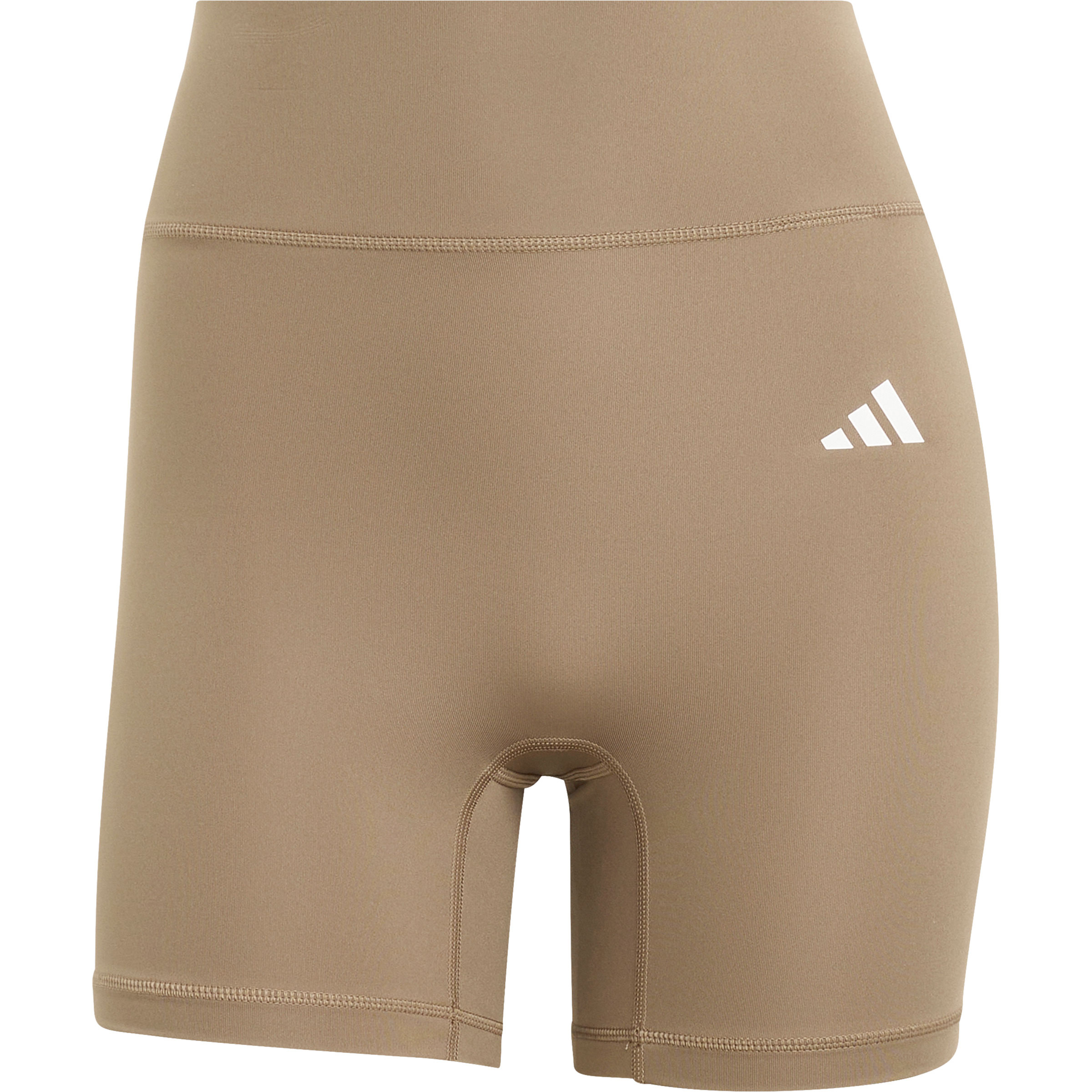 adidas Optime Essentials Workout Short Tights Damen Tights & Leggings braun Größe S Training & Fitness Schnell trocknend