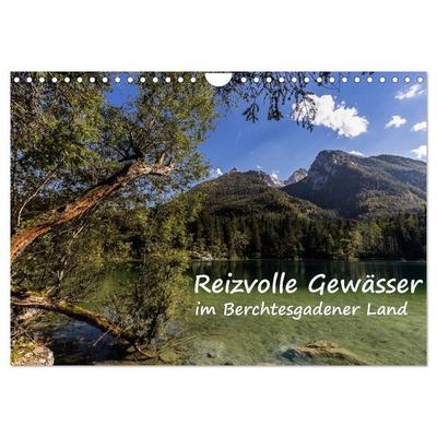 Reizvolle Gewässer im Berchtesgadener Land (Wandkalender 2027 DIN A4 quer), CALVENDO Monatskalender