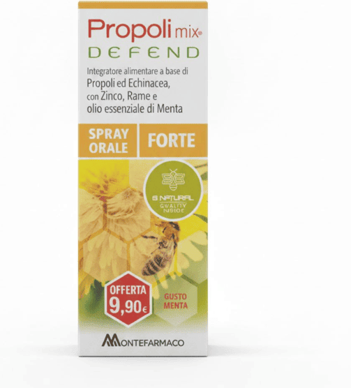 Propoli Mix Defend Spray Lenitivo Mal di Gola per Adulti 30 ml