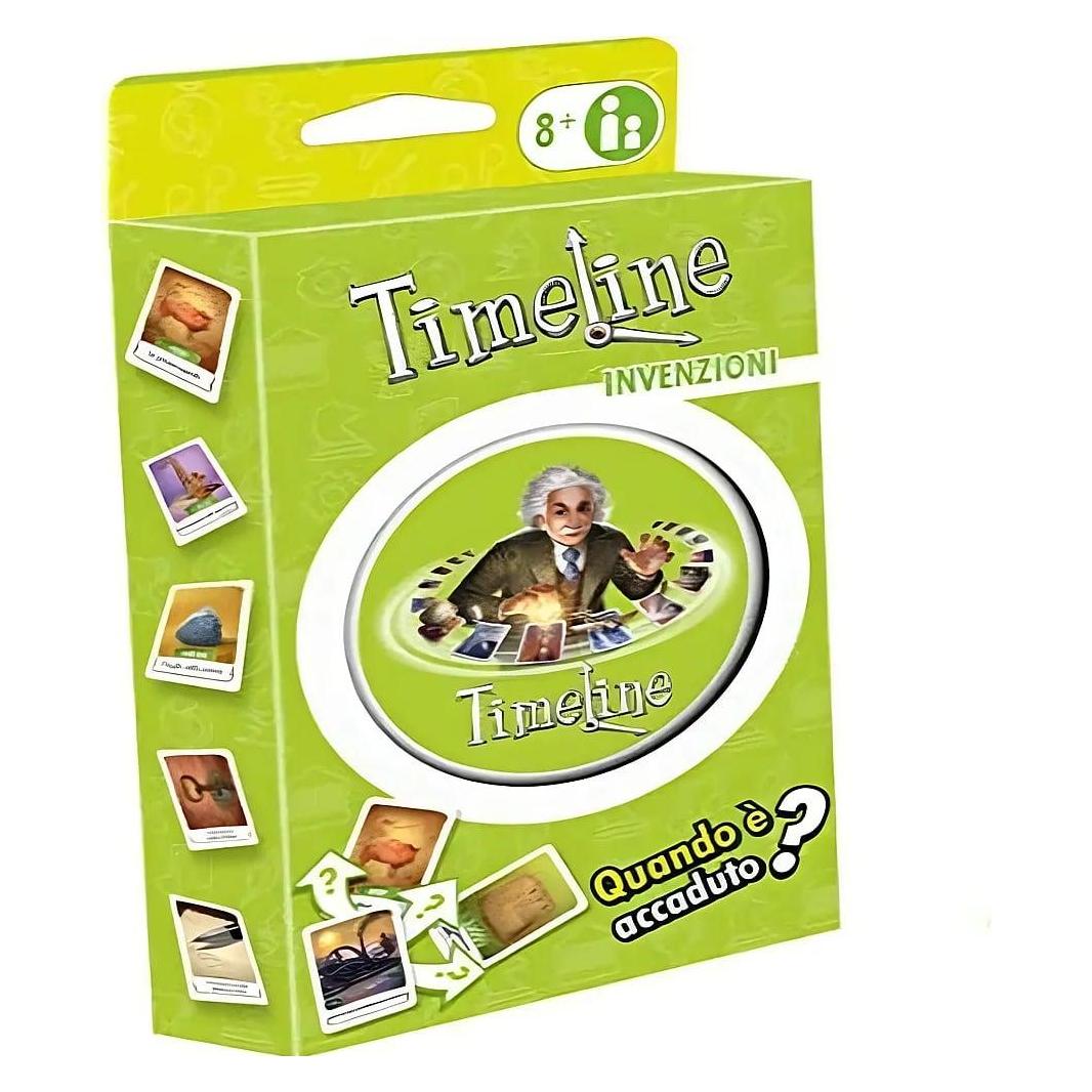 Asmodée ECO Inventions Timeline - blister (Italienisch, 2 Spieler) (8303)