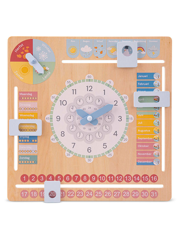 New Classic Toys Kalenderuhr "Niederländisch" - ab 3 Jahren - onesize