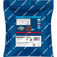 X-LOCK Expert R781 Prisma Ceramic Fiberschleifscheibe, Ø 180mm, K60 25 Stück, Bohrung 22,23mm