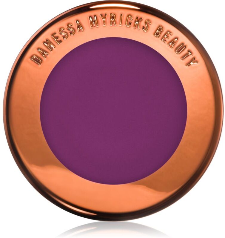 Danessa Myricks Beauty Yummy Skin Blurring Balm Powder Flushed lip and cheek tint shade Grape Soda 6 g