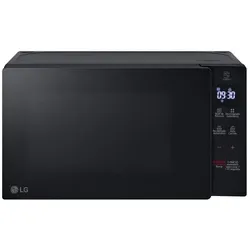 LG Mikrowelle MS2032GAS, Mikrowelle, Schwarz