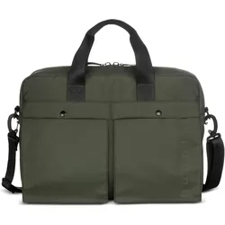 Bugatti Aktentasche Kunstfaser Herren, Damen LEGERE (17"), Notebooktasche, Grün