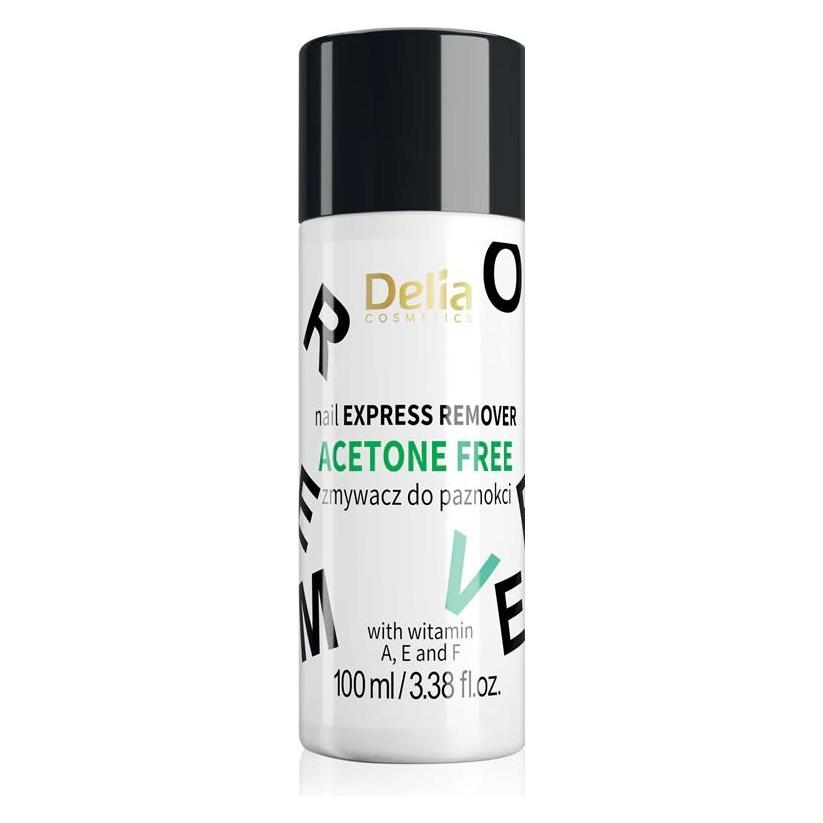 Delia Cosmetics Nail Polish Remover Perfumed Acetone Free 100ml (41370073)