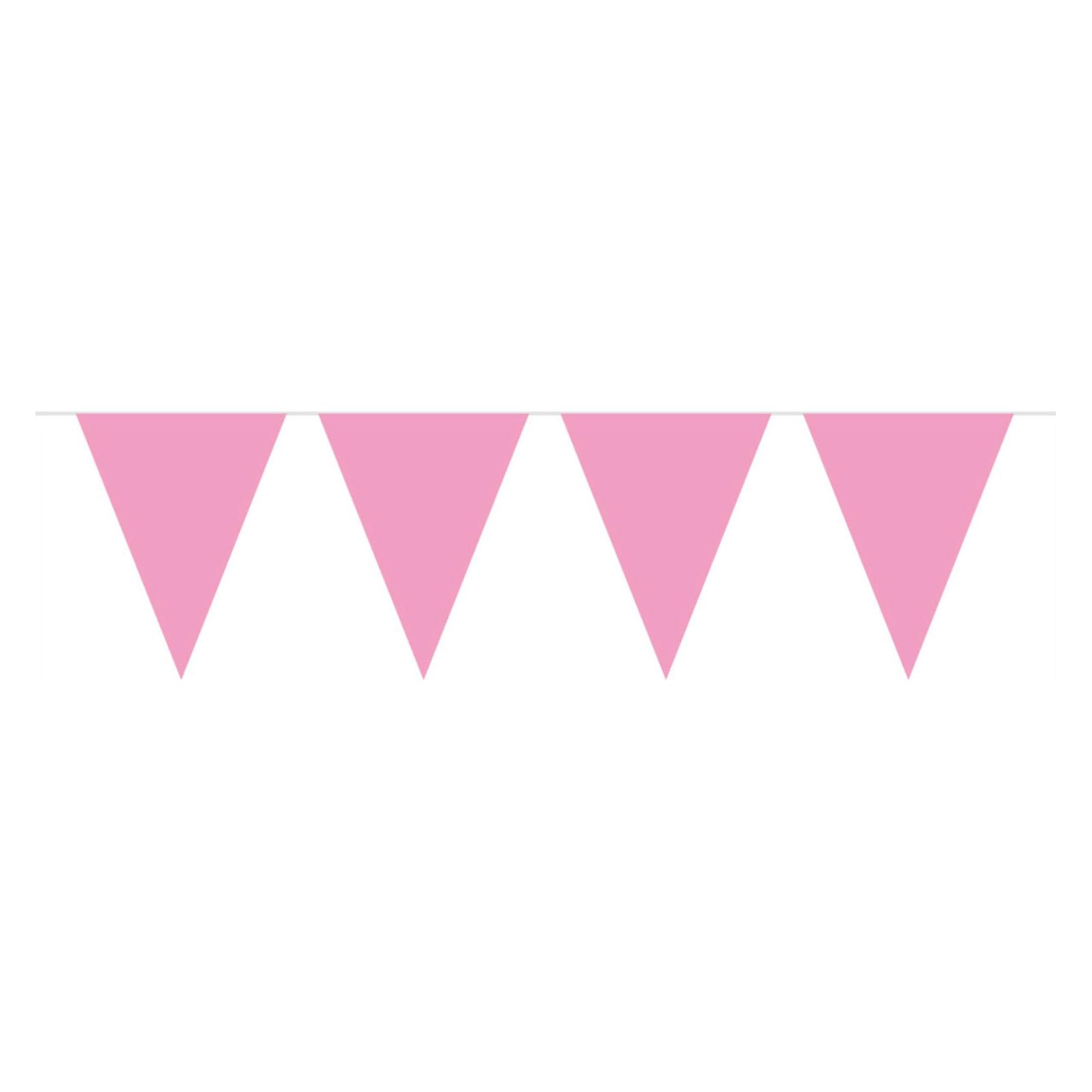 Folat Rosa Mini Flags Linie (1 Stk.) (60115)