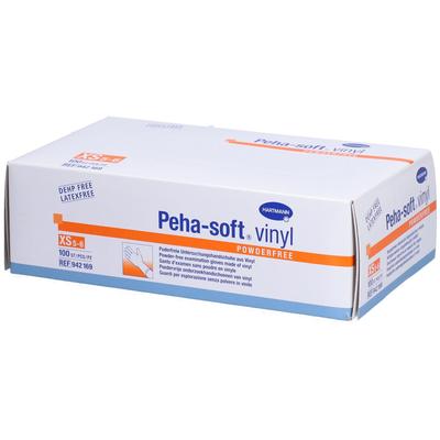 Peha-Soft Vinyl Unt.Handschuhe unste.puderfrei XS 100 St Handschuhe