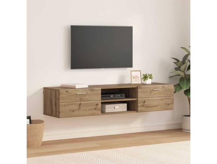 Holzschrank 150 x 39 x 30 cm Artisan-Eiche Holzwerkstoff Standschrank Stabiler Holzwerkstoff, matte Oberfläche, klare Linien, vielseitig nutzbar, einfache Reinigung