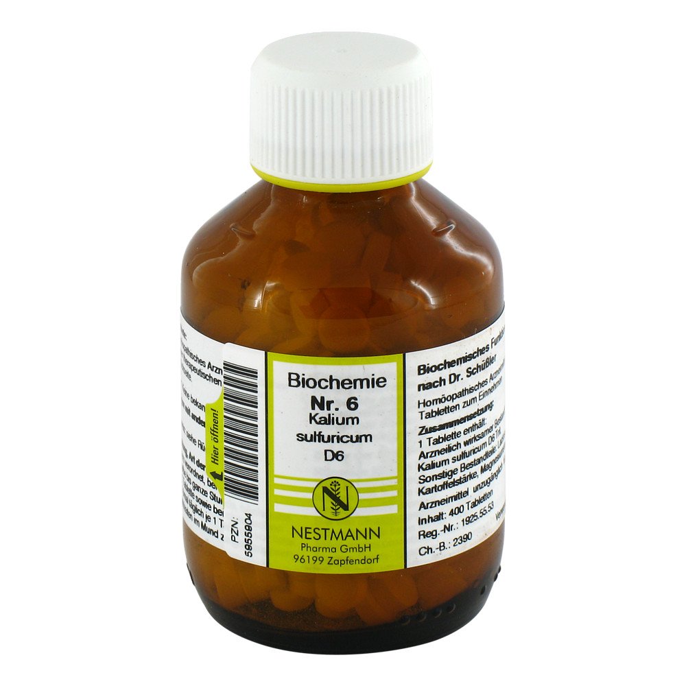 NESTMANN Pharma GmbH Biochemie 6 Kalium sulfuricum D6 Tabletten 05955904