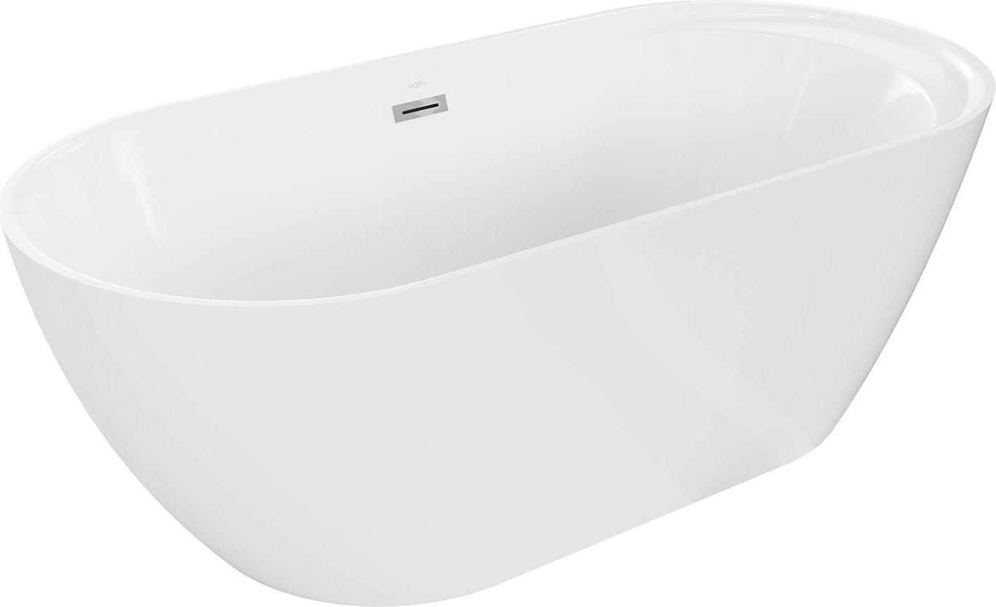 Mexen Laura freistehende Badewanne 170 x 80 cm, weiß - 53401708000