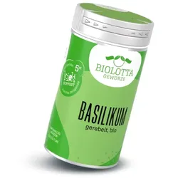BioLotta Basilikum gerebelt im Streuer bio