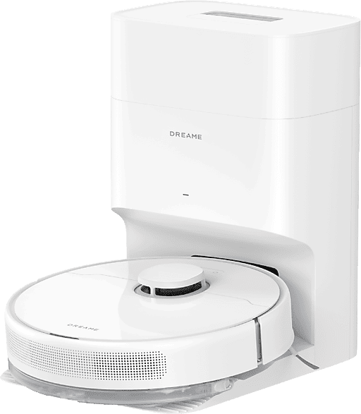 Robot aspirador - Dreame D10 Plus Gen 2, 6000 Pa, 400 ml Depósito de polvo, 150 min Autonomía, Friega , 5200mAh, Blanco