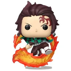 Funko POP! Demon Slayer Infinity Castle Tanjiro Kamado with Flamming Sword Exclusive