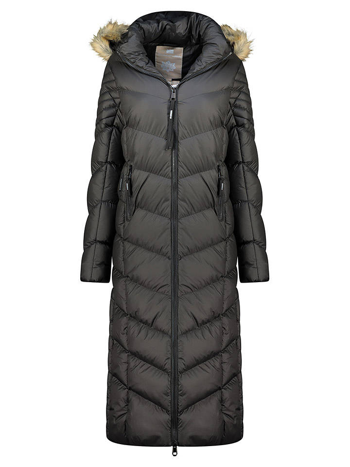 Geographical Norway Wintermantel "Capucine" in Schwarz - L