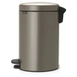 brabantia Treteimer NewIcon 12l Edelstahl Grau Platin