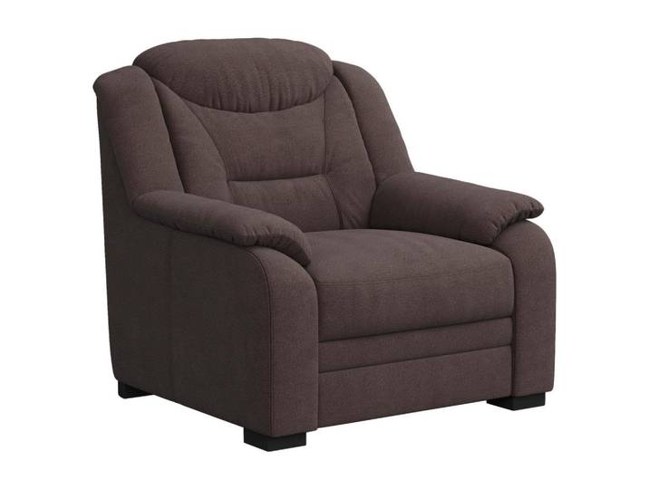 Mid.you Sessel, Braun, Kunststoff, 97x99x99 cm, Made in EU, Wohnzimmer, Sessel, Sonstige Sessel