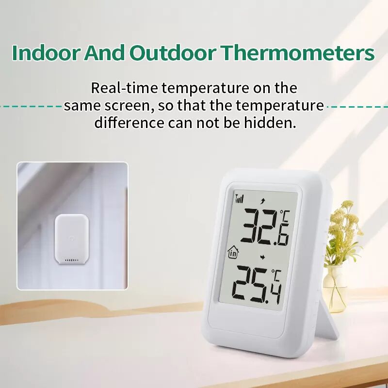 INF TS-FT0401 Innen- und Außenthermometer mit drahtlosem Sensor