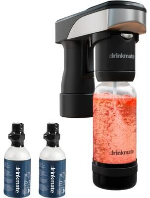 Drinkmate Spritzer Portable Machine, includes two 3oz cylinders