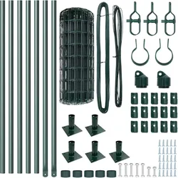 vidaXL, Gartenzaun, Zaun