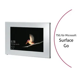 TabLines TSG066S Tablet Schutzgehäuse für Microsoft Surface Go (1. Gen.), silber