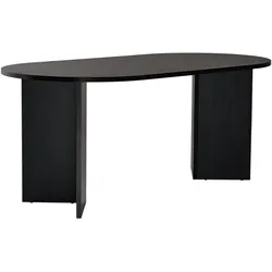 ESSTISCH mit abgerundeten Kanten sable 180/75/89,5 cm