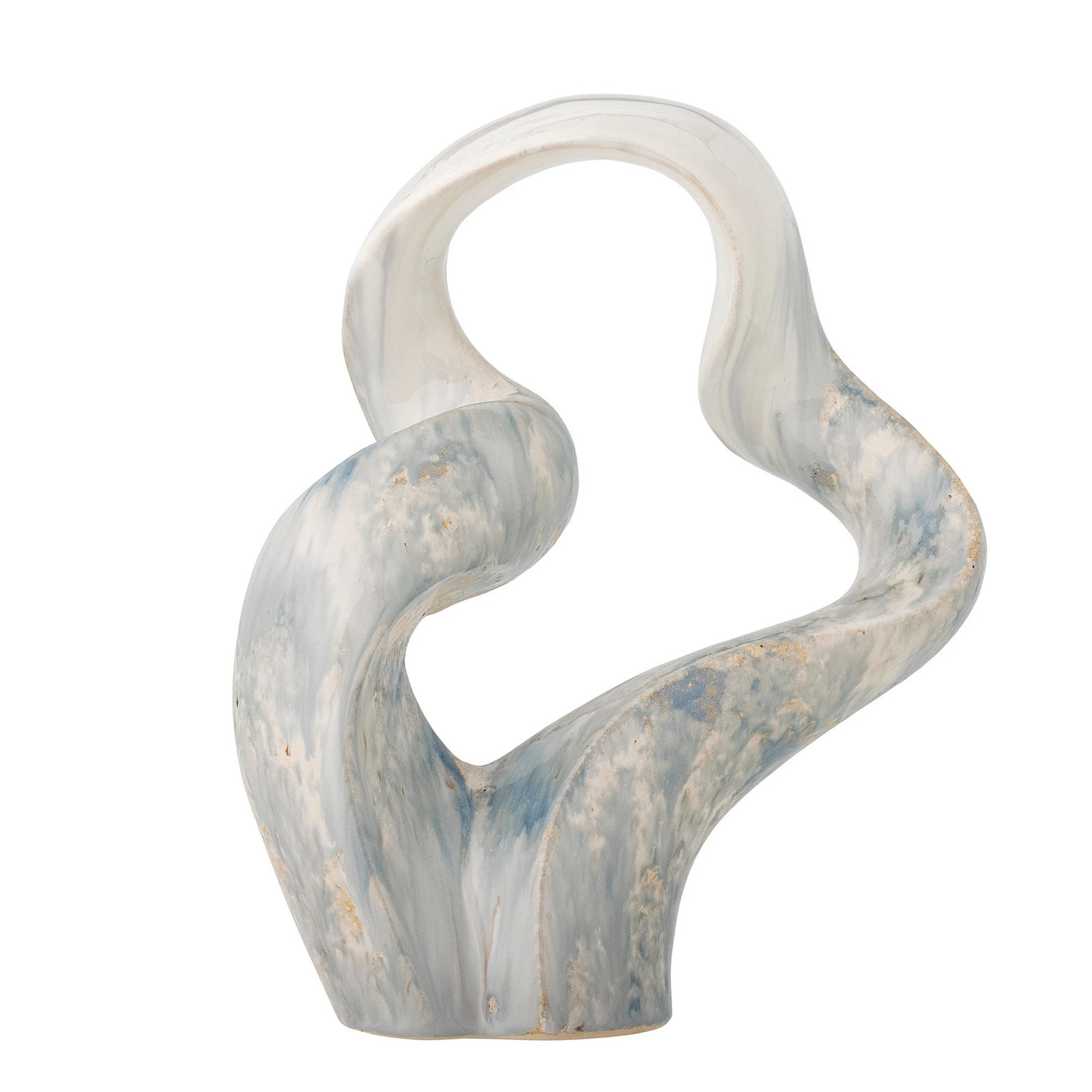 Bloomingville Rouyi decoratie object grijs keramiek Hoogte: 34,5 cm