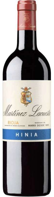 Vino tinto Hinia 2016 de Martínez Lacuesta - Elegancia y sabor en cada copa