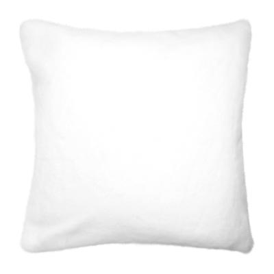 Dekokissen PAD "GAZELLE", weiß (weiß, unifarben), B:40cm L:40cm, Polyester, Dekokissen_Sitzkissen_Kissenhüllen, Samtweich mit edler Schimmer-Textur