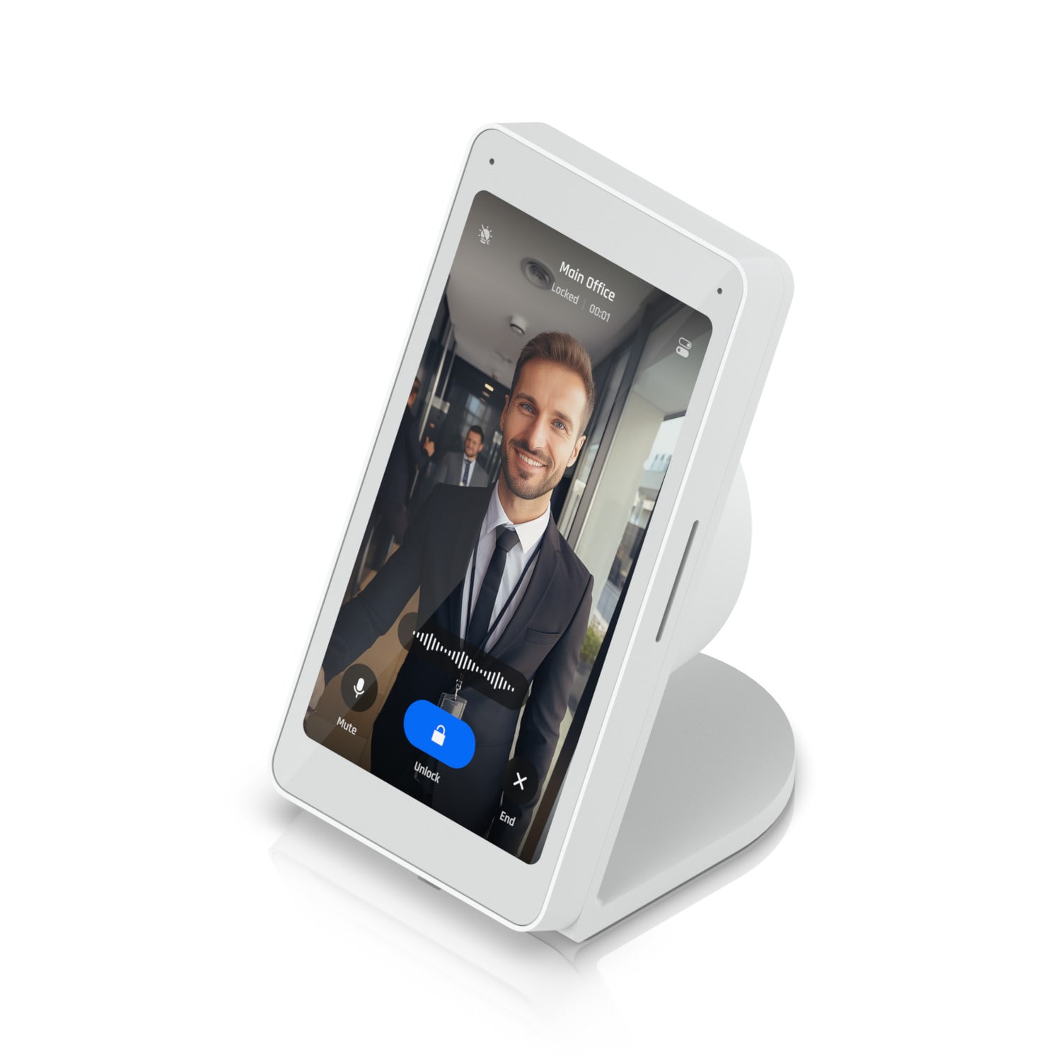 Ubiquiti UniFi Intercom Viewer Table Stand accesory UACC-Intercom-Viewer-TS weiß