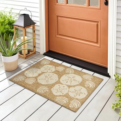 Liora Manne Lush Decor Frontporch Shell Toss Indoor/Outdoor Mat