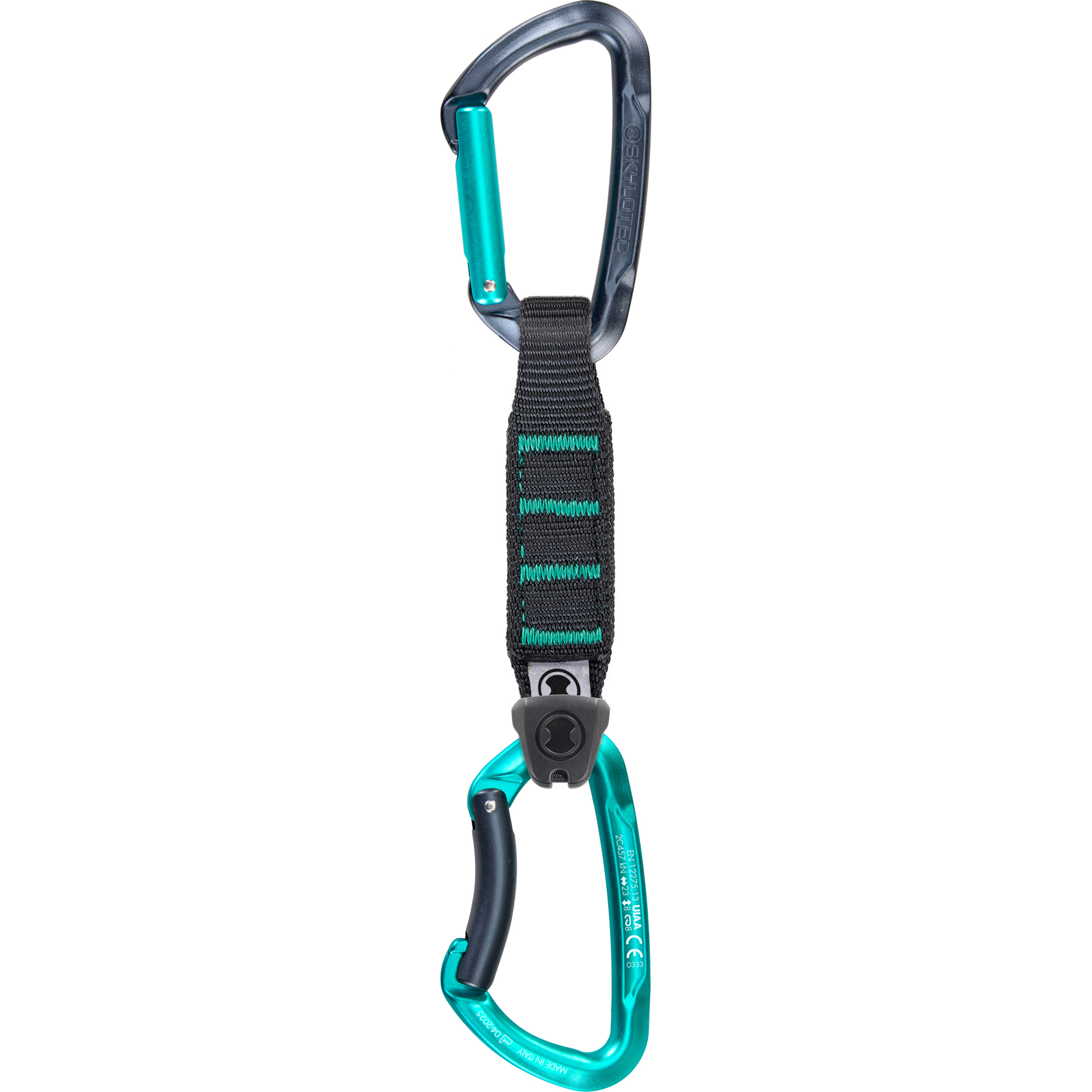 Skylotec Lime Set Ny Pro Expressset Express-Sets tuerkis Größe 12CM Alpinklettern | Eisklettern | Sportklettern