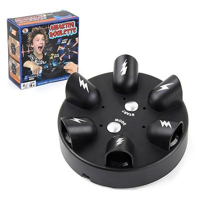 Desktop-Dekompression Mikro-Elektroschock Sammlung der ganzen Wahrheit der Person Große Abenteuer Lügendetektor Finger-Elektroschock-Dekompression Spielzeug Weihnachtsgeschenk