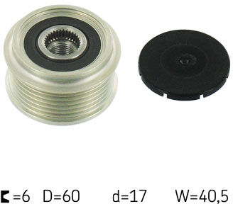 Skf Generatorfreilauf Vkm 03516 Für Vaughall