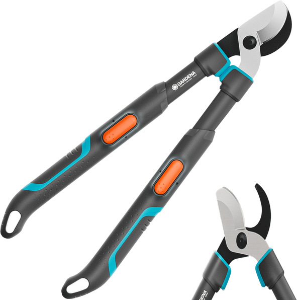 Gardena TeleCut Pro S - Teleskopischer Bypass-Astschere - Länge 52/67 cm