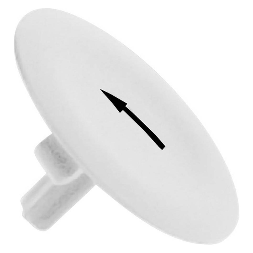 Schneider Electric Tastensch., weiss, Beschrif. Pfeil, ZBA334 (ZBA334)
