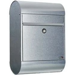 ALLUX 6000 Design Briefkasten - Verzinkter Stahl mit Euro Schloss