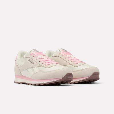 Sneaker REEBOK CLASSIC "CLASSIC AZ", Jungen, Gr. 39, rosa (vintage chalk, expressive pink, chalk), Leder, Textil, Schuhe Sneaker