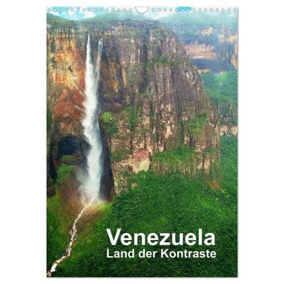 Venezuela - Land der Kontraste (Wandkalender 2027 DIN A3 hoch), CALVENDO Monatskalender