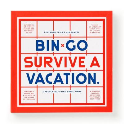 Bin-Go Survive a Vacation Bingo Book, von Brass Brass Monkey,Galison, Abrams & Chronicle, 978-0-7353-8123-0
