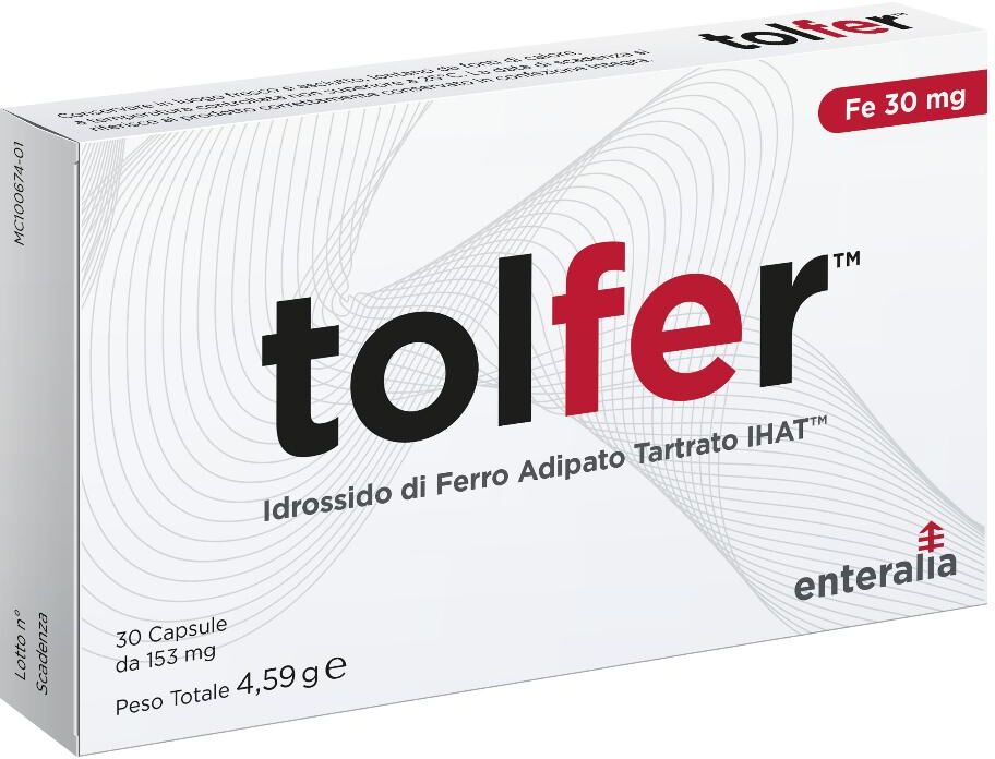 ENTERALIA BIOSCIENCE Srl Tolfer IHAT, 30 capsule