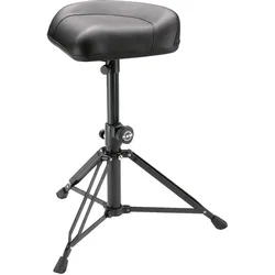K&M 14055 Drummersitz Nick, Schlagzeug Zubehör, Schwarz
