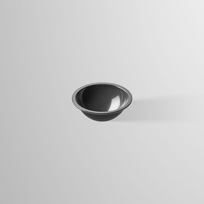 Alape Metallic Dark Iron Unterbau-Waschtisch 2031500190 359 x 140 mm, dark iron, ohne Hahnloch/Überlauf