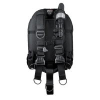 DIVE1 Scuba F.30 Jacket - Soft Backplate System - Schwarz